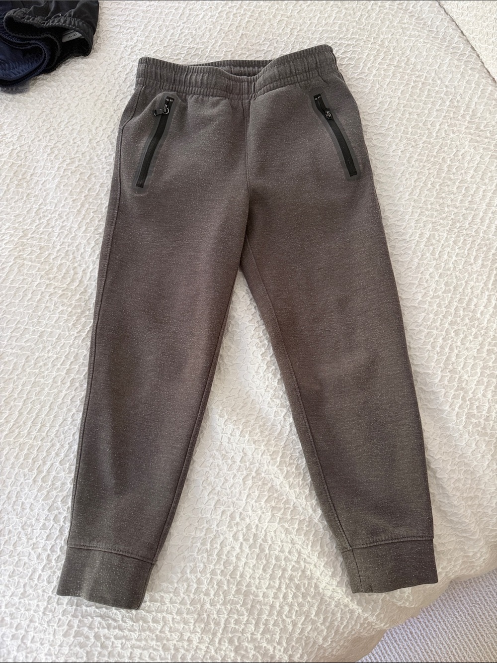 Old Navy Dark Gray Zip-Pocket Joggers